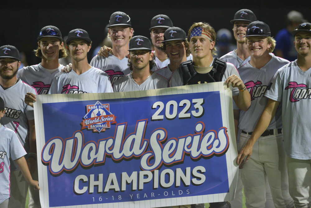 With end in sight, Tropics win Babe Ruth World Series on home turf