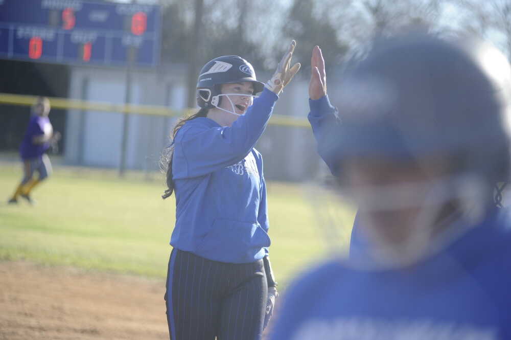 Bernie bats, Kirkwood's arm, lifts Mules to 10-0 rout of Wildcats