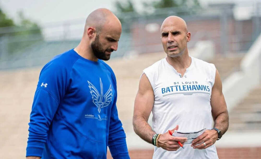 From NFL quarterback to UFL coach, all part of the journey for Battlehawks' Bruce Gradkowski