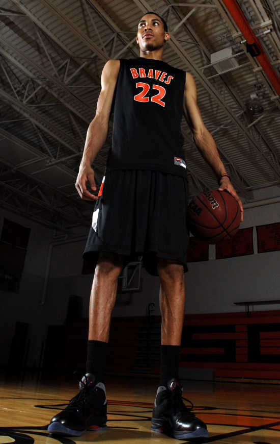 Otto Porter Jr. 34 Scott County Central High School Braves Black Basketball  Jersey 1 — BORIZ