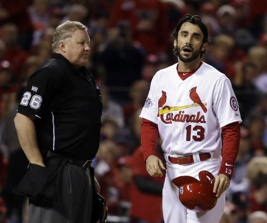 Koji Uehara Strikes Out Matt Carpenter to Win World Series