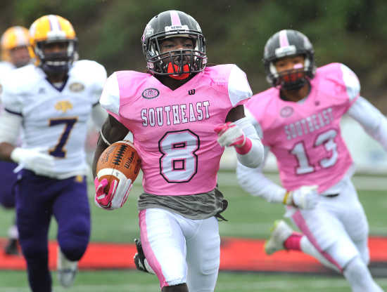 Pink Football Jerseys, Southeast Football