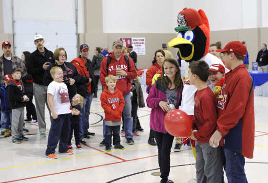 Cardinals Caravan Makes a Stop at Westminster