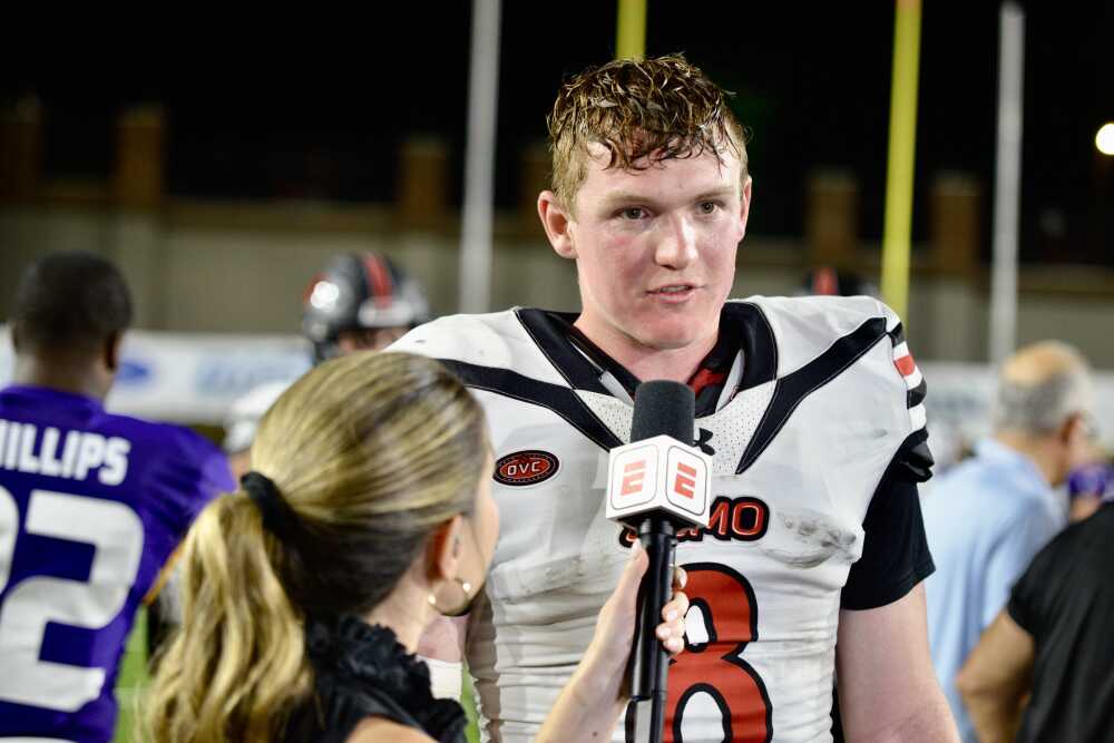 Backup QB baptized by fire in SEMO FCS Kickoff win